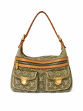 LOUIS VUITTON DENIM BAGGY PM SHOULDER BAG