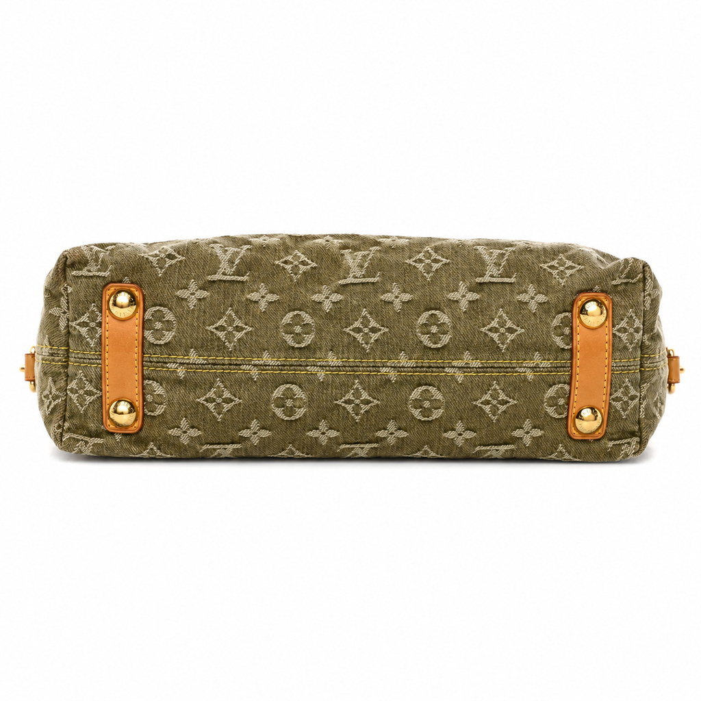 LOUIS VUITTON DENIM BAGGY PM SHOULDER BAG