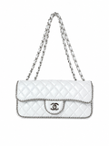 CHANEL WHITE MADISON FLAP BAG