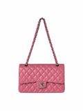 CHANEL PINK CLASSIC FLAP BAG