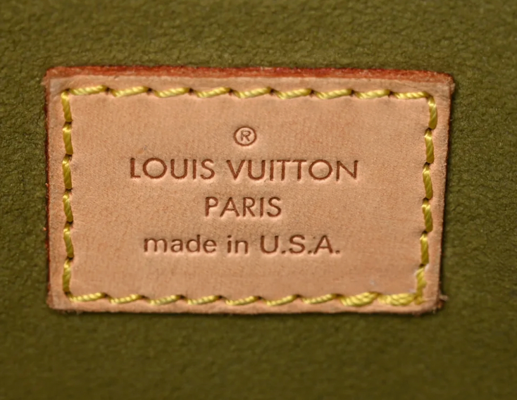 LOUIS VUITTON DENIM BAGGY PM SHOULDER BAG