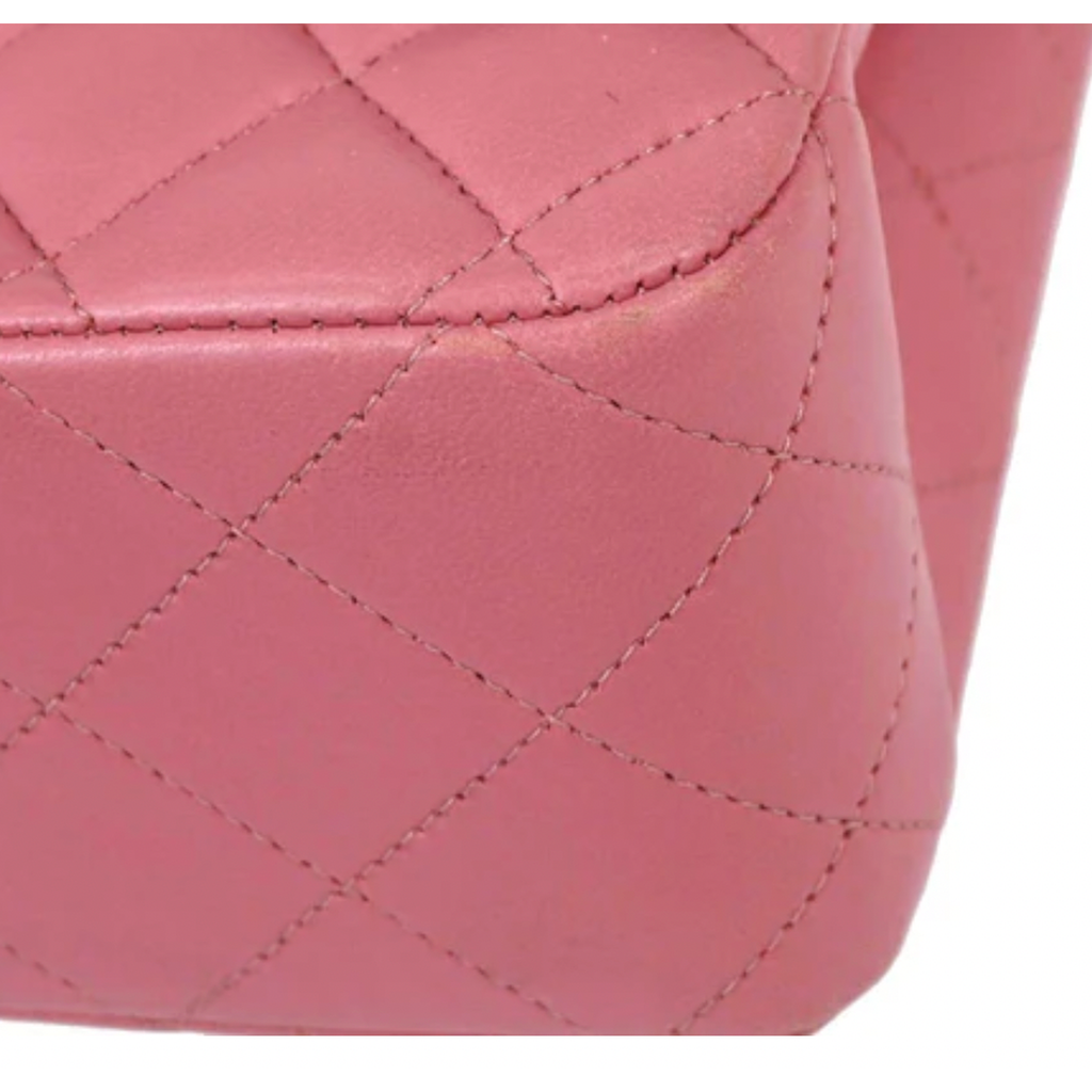 CHANEL PINK CLASSIC FLAP BAG