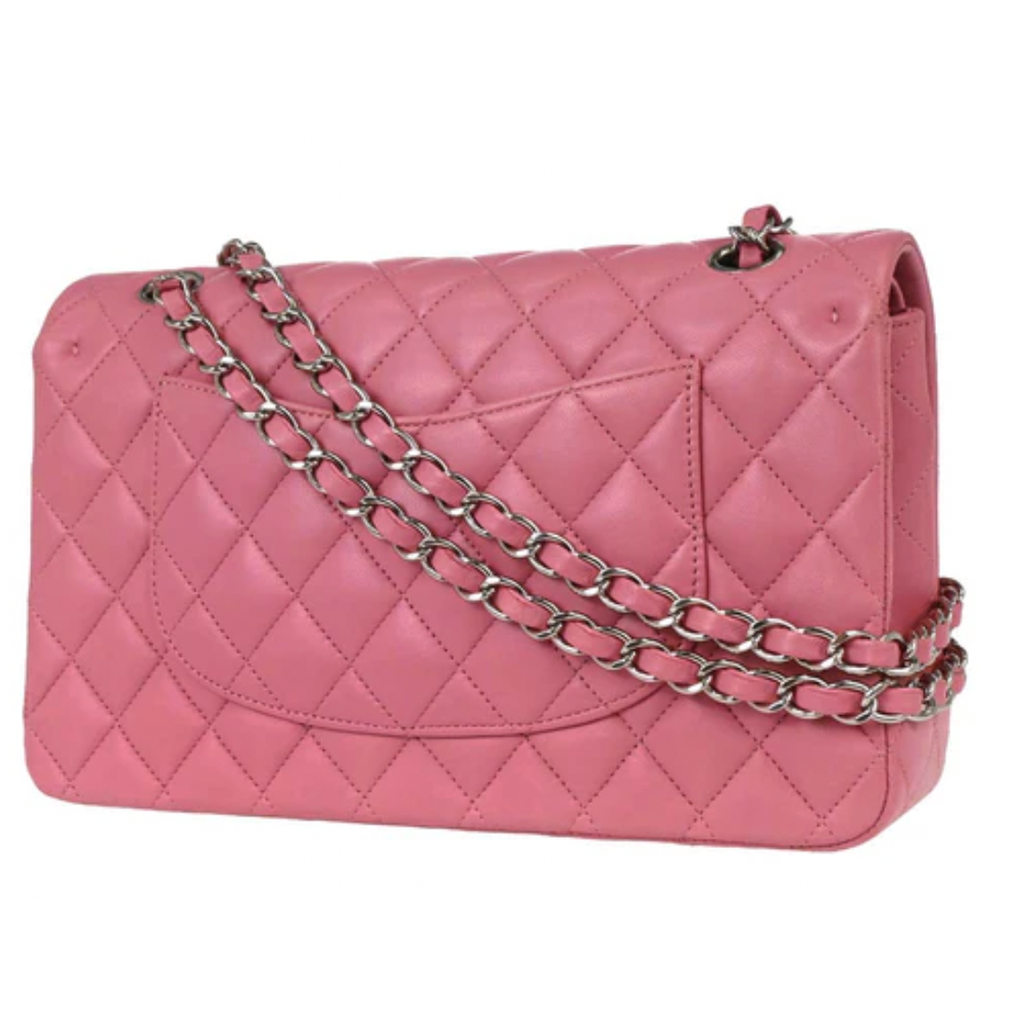 CHANEL PINK CLASSIC FLAP BAG