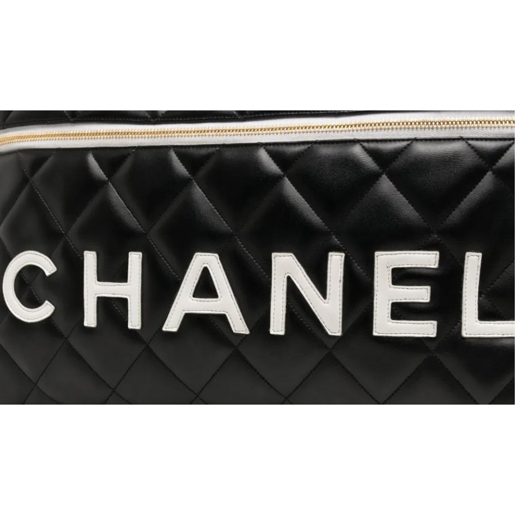 CHANEL LOGO BOSTON BAG